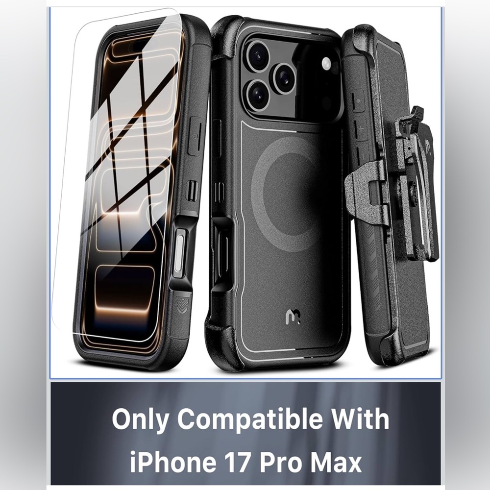 IPhone 17 Pro Max Maverick Series w/ belt Clip